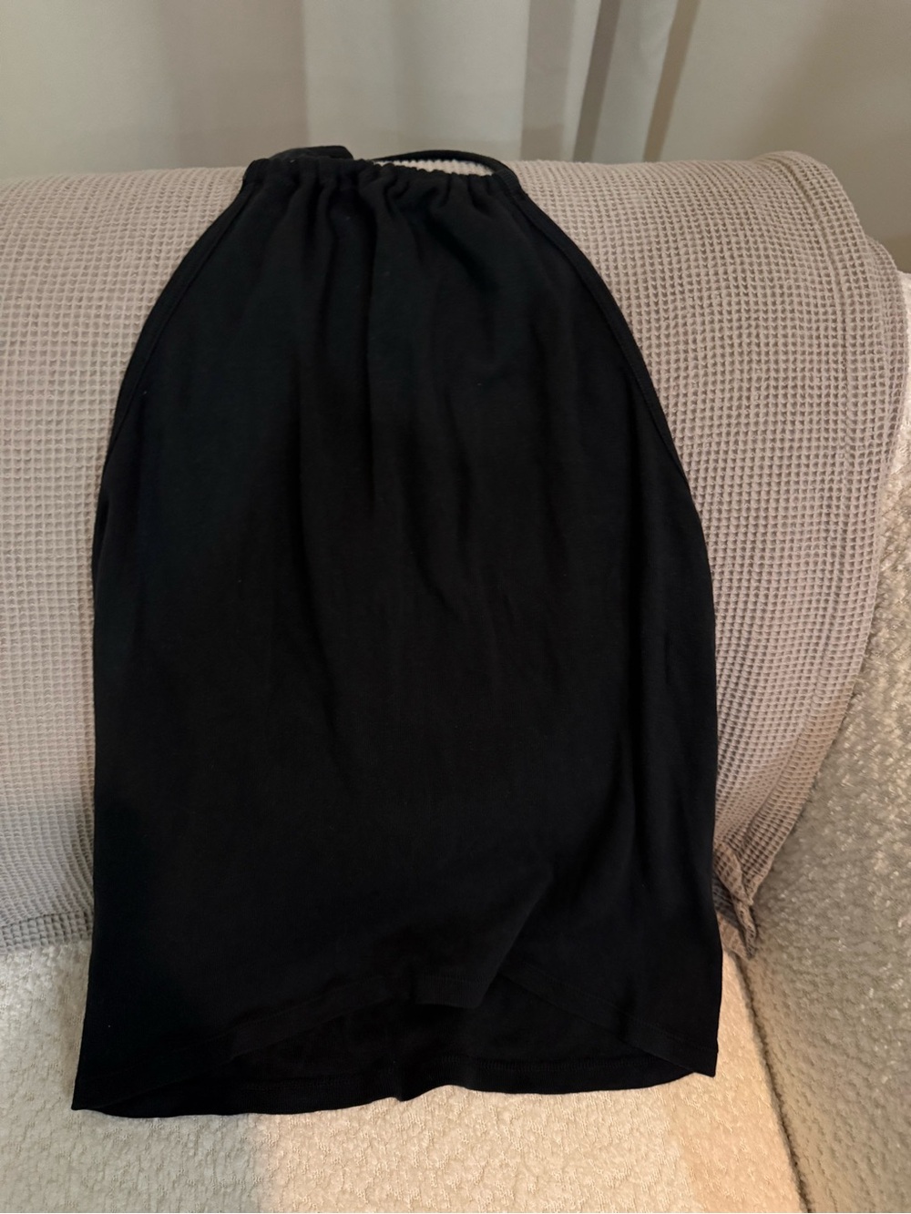 Brandy Melville Black Halter Top